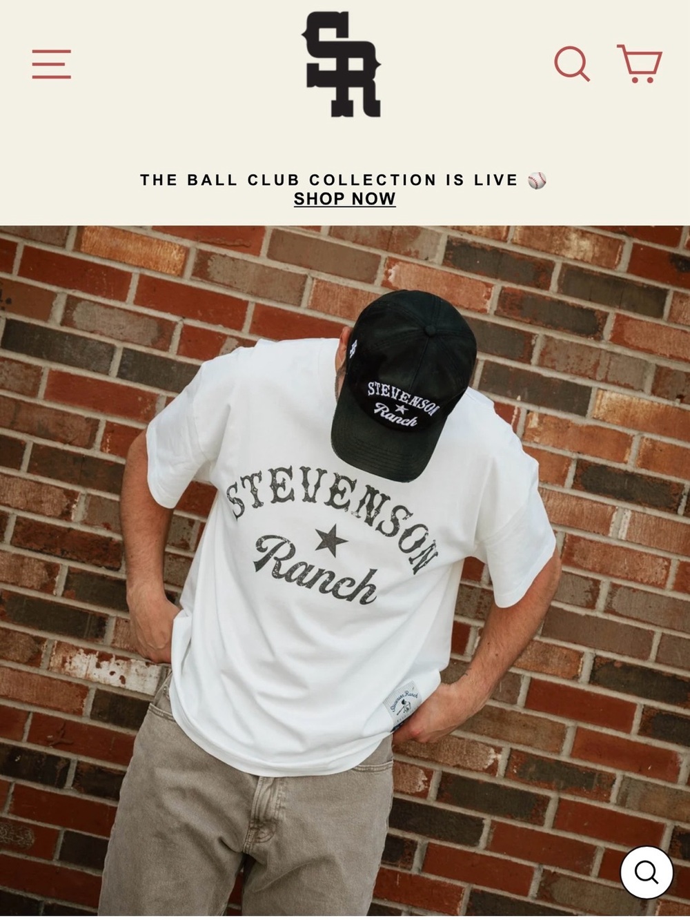 Stevenson Ranch All-Star Tee (Off-White)